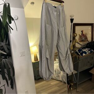 ZARA Parachute Pants Med